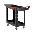 thumbnail image 6 of Rubbermaid Commercial Utility Cart Structural Foam, 520–500 lbs Capacity, Adjustable Push‑Pull Handle, Black, 6 of 6