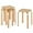 Natural, variant on SSyao Stackable Wooden Stools Set of 4,Backless Square Top Chairs with Anti-Slip Felt Pads,Space-Saving Portable Seating for Kitchen,Dining Room,Living Room,Office,Classroom,Bar CounterAssorted Color