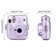 thumbnail image 2 of Protective Clear Case for Instax Mini 11 Instant Camera Drop Resistant and Dustproof with Shoulder Strap for Easy Carrying, 2 of 8