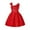 Red, variant on MEZZALL Toddler Kids Girls Prints Sleeveless Party Hoilday Frocks Court Style Bowknot Dress Princess Clothes Stylish Sundress, Red, 4-5 Years