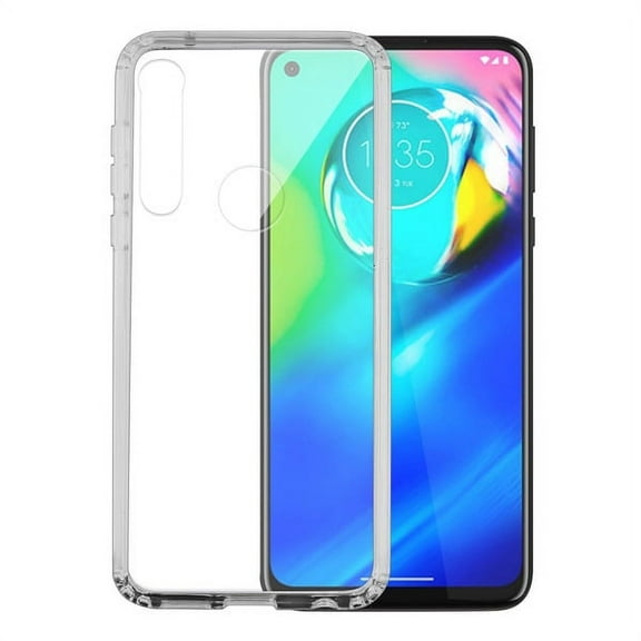 Motorola Moto G POWER Phone Case Premium Shockproof Hybrid Hard Bumper Frame Gummy Rubber Silicone TPU Shock Absorption Slim Case Highly Transparent [Crystal Clear] Cover for MOTOROLA Moto g power