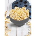 thumbnail image 1 of Generic 2pcs Silicone Microwave Popcorn Maker with Lid and Handle, Collapsible Heat-Resistant Popcorn Popper Bowl, Dishwasher Safe for Home Party, 1 of 10