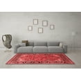 thumbnail image 3 of Ahgly Company Indoor Rectangle Oriental Red Industrial Area Rugs, 2' x 4', 3 of 4