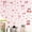Cherry Bow, variant on 5 Sheets 68Pcs Pink Cherry Coquette Bow Peel and Stick Wall Decals, Removable Bowknot Vinyl Stickers for Girls Bedroom Home Interior Decor
