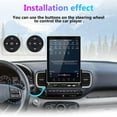 THONZER Android Car Stereo Double Din 9.5'' HD Moving Vertical Touch