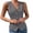 *Dark Gray, variant on Women's Sleeveless Button Down Vest, Ladies' Casual Business Blazer Waistcoat, Fitted V Neck Dressy Suit Vest For Women, Purple , XXS-XL