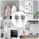 thumbnail image 3 of Powerful Punch-Free Suction Cup Hook, Vacuum Sticky Hook, Glass Wall-Mounted, Traceless Suction Cup, 3 of 5
