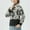 A White, variant on HAPIMO Women's Cotton Coats Long Sleeve Crewneck Zip Up Fleece Jacket Solid Quilted Coats Outdoor Casual Coats Fall Winter Trendy Warm Coat Pink L