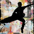 thumbnail image 2 of LightBoxJournal 15x15 White Modern Wood Framed Museum Art Print Titled - Extreme Skate Boarder 2, 2 of 4