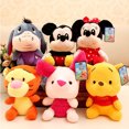 thumbnail image 2 of 20cm Disney Animation Plush Doll Pooh Bear Mickey Mouse Minnie Tigger Cute Plush Animal Doll Piggy Pillow Toy Children’s Gift, 2 of 5