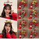 thumbnail image 4 of Diadema de FELIZ AÑO DEL DRAGÓN, tocado chino creativo, actuación de Año Nuevo, disfraces, ambiente, accesorios, reunión anual de la empresa Foto, 4 of 6