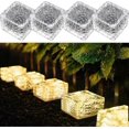 thumbnail image 1 of 4PCS Warmwhite Light Solar Light PVC Brick, 1 of 5