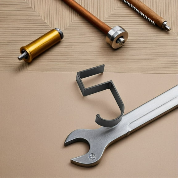 ETHZZLE Portable Desk Mount Bag Hook Clamp for Backpack Hanger to Organize and Reduce Desk Clutter, 1 Black Piece