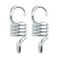 thumbnail image 1 of Extension Spring Suspension Hook Hanger For Garden Swing Chair Chair 2Pcs, 1 of 1