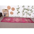 thumbnail image 2 of Turkish Rug, Oushak Rug, Cute Rug, Wool Rug, 2.8x8.7 ft Runner Rug, Vintage Rug, 2 of 9