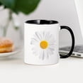 thumbnail image 3 of CafePress - Fresh White Daisy Mugs - 11 oz Ceramic Mug - Novelty Coffee Tea Cup, 3 of 4