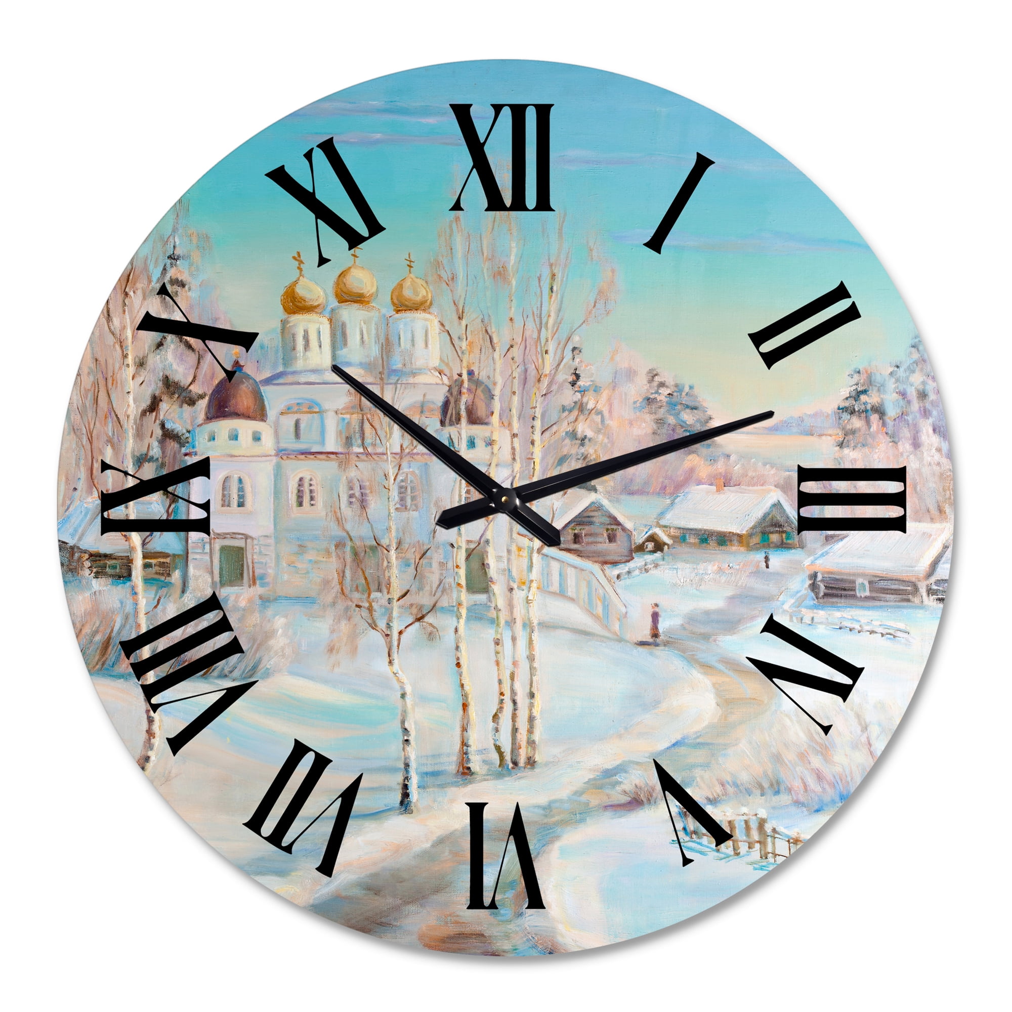 Designart 1 in Traditional Wall Clock
