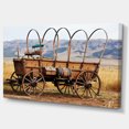 thumbnail image 2 of Old American Cart in Grassland - Oversized Landscape Canvas Art, 2 of 3