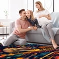 thumbnail image 4 of Musical Instrument Polyester Right-Angle Floor Mat with Backing for Entryway and Indoor Use - Durable and Stylish Door Carpet for Home Decor and Easy Cleaning - Ideal for Pet-Friendly Homes, 4 of 6