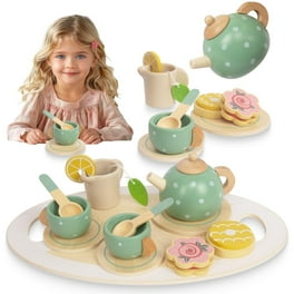 Esaierr Baby Pretend Tea Party Set for Little Girls Toys 38 PCS