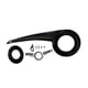 thumbnail image 1 of Protector de cadena de bicicleta, cubierta de cadena de ocio, accesorios ligeros para bicicletas de carretera, juego de bielas Negro, 1 of 9