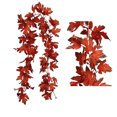 thumbnail image 2 of Decorative Artificial Flowers Clearance! Tanune Autumn Ornaments Simulated Maple Leaf Rattan Autumn Decoration Home Wall Hanging Maple Leaf Rattan, 1Pc Pendant, 2 of 2