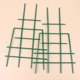 thumbnail image 5 of 5 piezas de enrejado de plástico para jardín, soporte para plantas trepadoras, soporte de jaula, malla extensible para flores y jardinería (verde), 5 of 5