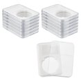 thumbnail image 1 of 14Pcs Coin Slab Snap Display Holder, 37mm White Coin Cases, 1 of 5