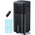 thumbnail image 1 of CENSTECH Aire acondicionado portátil 4 en 1, enfriador de aire evaporativo con 4 modos y 3 velocidades, temporizador de 15 horas para apagado automático inteligente, tanque de 2 galones para refrigera, 1 of 5