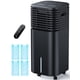 thumbnail image 1 of CENSTECH Aire acondicionado portátil 4 en 1, enfriador de aire evaporativo con 4 modos y 3 velocidades, temporizador de 15 horas para apagado automático inteligente, tanque de 2 galones para refrigera, 1 of 5