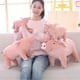 thumbnail image 3 of Cute Cartoon Piglet Plush Toy Stuffed Soft Animal Pig Doll for Children's Gift Kids Toys Piggy Kawaii Gift for Girls (15.7in), 3 of 4
