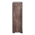 thumbnail image 4 of Furniture of America Dilon 2-Door Shoe Cabinet, Walnut Oak, 4 of 6