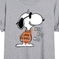 thumbnail image 3 of Peanuts - Joe Cool Hee Hee Hee - Juniors Ideal Flowy Muscle T-Shirt, 3 of 6