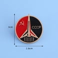 thumbnail image 4 of Broche Esmalte Ndcxsfigh Antigua Unión Soviética CCCP URSS, 4 of 8