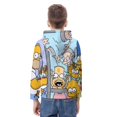 thumbnail image 2 of Simpsons Kid Hoodies Boys Girls 3D Graphic Sweatshirt Long Sleeve Pullover Hoodie Casual Hooded Sweater Coat S, 2 of 6