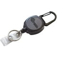 thumbnail image 2 of Key-Bak Sidekick Professional Heavy Duty Self Retracting ID Badge/Key Reel with Retractable Kevlar Cord, 24" Black (10 Count), 2 of 3