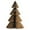 E, variant on Handmade Festive Holiday Desktop Ornament Pleated Paper Tree For Seasonal Home Tabletop Display And Party