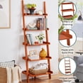 thumbnail image 4 of Convenience Concepts American Heritage 5-Shelf Ladder Bookcase, Cherry, 4 of 6