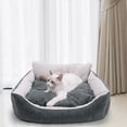 thumbnail image 6 of Super Soft Pet Sofa Bed House Warm Kennel Cushion Improved Sleep for Small Medium Dogs Cats, 6 of 9