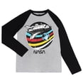 thumbnail image 2 of NASA Mens 2 Pack Matching Family Long Sleeve T-Shirts Adult, 2 of 5