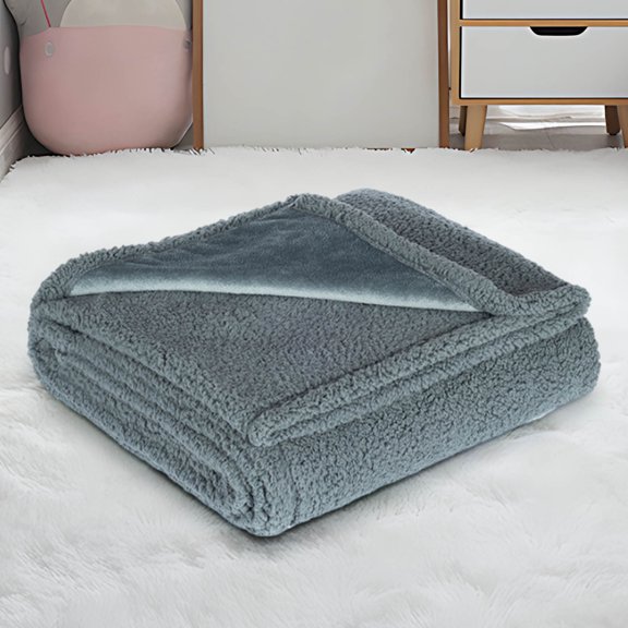 Xuniizn Soft Blankets, Throw Blanket for Couch, Flannel Sherpa Blanket Fleece Blanket for Adults, Cozy, Plush, Thicken, Reversible, Machine Washable