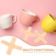 thumbnail image 3 of RENACLIPY 50Ud Protectores De Tazas De Fieltro Beige Para Uso Doméstico Separadores Multifuncionales, 3 of 6