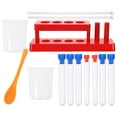 thumbnail image 3 of 1 Set Test Tubes Storage Rack with Testing Tubes Laboratory Experiment Supplies, 3 of 8
