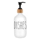 thumbnail image 3 of Dispensador de jabón líquido 500ml Contenedor de líquido Dispensador de ducha Botella de líquido para Platos Blancos, 3 of 9