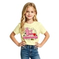 thumbnail image 4 of Bainana Kindergarten T Shirts For Girls Letter Print Short Sleeve Tops Big Kids Soft Back To School Tshirts, 4 of 4
