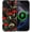 Forest Mushrooms, variant on Case for iPhone 14 Plus [Compatible with MagSafe], Glossy Soft Silicone and Hard PC Anti-Scratch Shockproof Protective 2-in-1 Case for Women - Cow Western Cowboy Cactus