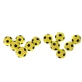 thumbnail image 1 of 12pcs 2.4 "espuma Suave Que Rebotan Los Balones De Fútbol Para Niños Juguetes Deportivos De Interior Amarillo CUTICAT Bolas hinchables de espuma, 1 of 8