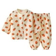 thumbnail image 1 of WEAIXIMIUNG Ensemble de Robe pour Bébé Garçon Ensemble de Maison Mignon Confortable à Manches Longues pour Enfants, 1 of 3