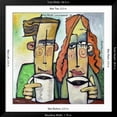 thumbnail image 5 of Art.com Coffee Date Giclee Print by Tim Nyberg, Black Frame Wall Art, 38" x 38", 5 of 5