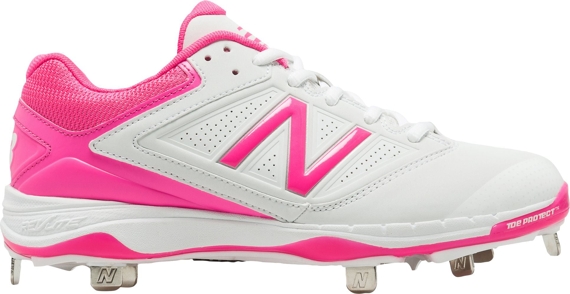 pink new balance baseball cleats